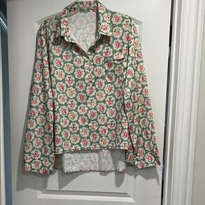 Floral Long Sleeve Shirt